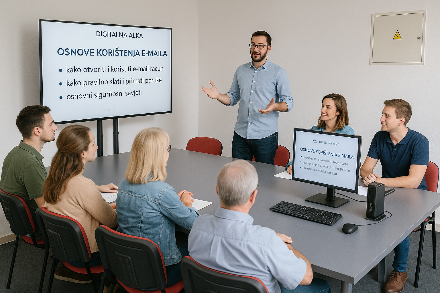 Održano predavanje o Osnovama korištenja maila