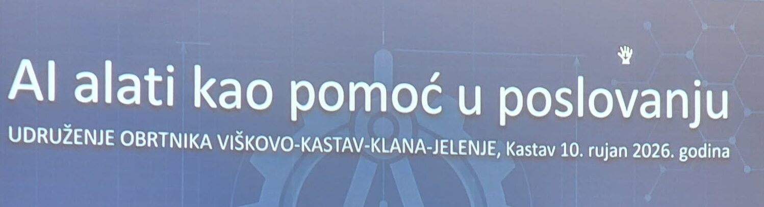 Digitalna alka sudjelovala u besplatnoj edukaciji o umjetnoj inteligenciji